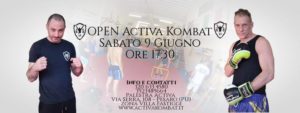 open activa kombat 9 giugno 2018