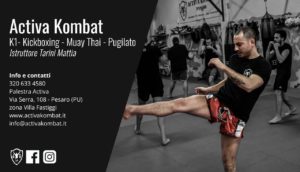 Activa Kombat - Corsi di K1, Kickboxing, Muay Thai, Pugilato